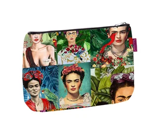 Elegancka Kosmetyczka Solo, nadruk Modern Frida 14×21 cm – Podróżna, Wodoodporna, Kompaktowa Bertoni - Torebki damskie Elegancka Kosmetyczka Solo, nadruk Modern Frida 14×21 cm – Podróżna, Wodoodporna, Kompaktowa Bertoni - Torebki damskie - miniaturka - grafika 1