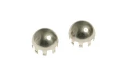 Balustrady i akcesoria - (4) Zaślepka wypukła nikiel (2szt. )(421-524) - miniaturka - grafika 1