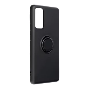 Forcell Futerał Silicone Ring Do Samsung Galaxy S20 Fe / S20 Fe 5g Czarny - Etui i futerały do telefonów - miniaturka - grafika 1