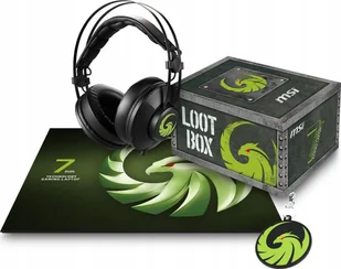 MSI LootBox Pack Zielone (957-1XXXXE-077) - Słuchawki - miniaturka - grafika 1