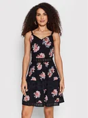 Sukienki - ONLY Sukienka letnia Karmen 15177478 Czarny Regular Fit - miniaturka - grafika 1