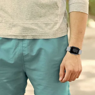 Pasek uniwersalny Alogy Strap z klamrą na smartwatch zegarek 18mm szary - Akcesoria do smartwatchy - miniaturka - grafika 8