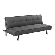 Sofy i kanapy - Sofa Rozkładana Carlo Halmar Ciemny Popiel - miniaturka - grafika 1