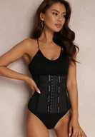 Gorsety - Czarny Gorset Wyszczuplający Alora - miniaturka - grafika 1