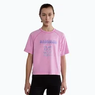 Koszulki i topy damskie - Koszulka damska Napapijri S-Aberdeen pink pastel - miniaturka - grafika 1