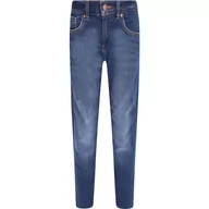Spodnie i spodenki dla chłopców - Guess Jeansy | Straight fit - miniaturka - grafika 1