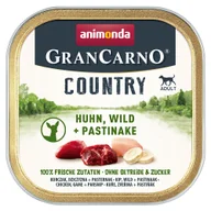 Mokra karma dla psów - Pakiet Animonda GranCarno Adult Country, 44 x 150 g - Kurczak, dziczyzna i pasternak - miniaturka - grafika 1