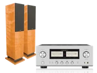 Zestawy stereo - Luxman L-505Z (srebrny) + Response D30RS (dąb) - miniaturka - grafika 1