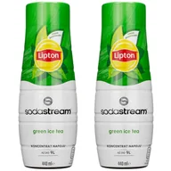 Syropy i koncentraty owocowe - 2x SYROP SODASTREAM LIPTON ICE TEA ZIELONA HERBATA DO SATURATORA DO WODY - miniaturka - grafika 1