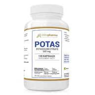 Witaminy i minerały - ALTOPHARMA Cytrynian potasu 350mg, 120 kaps. - miniaturka - grafika 1