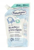 Kosmetyki kąpielowe dla dzieci - BABYDREAM żel do mycia i szampon PANTHENOL I RUMIANEK, zapas 500ML - miniaturka - grafika 1