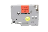 Etykiety do drukarek - Zamiennik taśmy Brother TZE-421 9mm czerwona/czarny - miniaturka - grafika 1