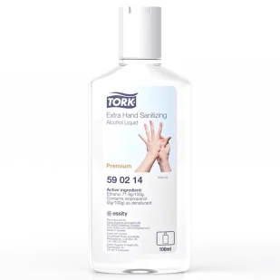 Preparat do higienicznej i chirurgicznej dezynfekcji rąk Tork Extra 100 ml - Dezynfekcja - miniaturka - grafika 1