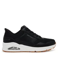 Sneakersy męskie - Sneakersy Skechers Uno-Banksia 183022/BLK Czarny - miniaturka - grafika 1