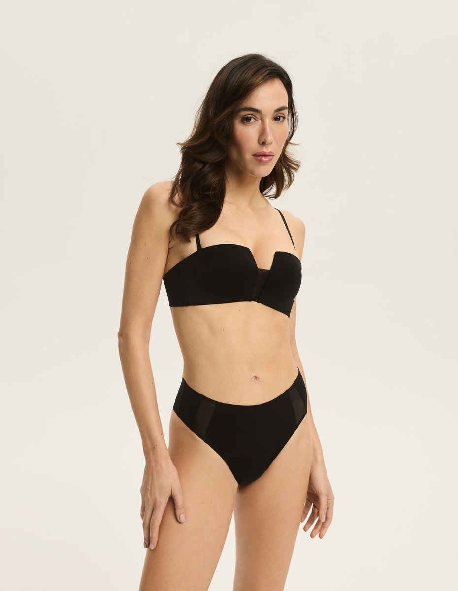 Biustonosz push-up Blank Esotiq czarny 85B