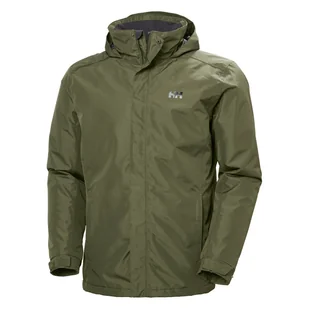 Męska Kurtka ocieplana HELLY HANSEN DUBLINER INSULATED JACKET 53117_431 – Oliwkowy - Kurtki męskie - miniaturka - grafika 1