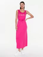 Sukienki - Liu Jo Beachwear Sukienka letnia VA3026 J5360 Różowy Regular Fit - miniaturka - grafika 1