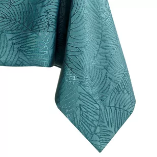 Obrus Gaia Morski Tłoczony Roślinny 140x200 AmeliaHome - TCLOTH/AH/GAIA/BRD/MARINE/140X200 - Obrusy i serwetki - miniaturka - grafika 1