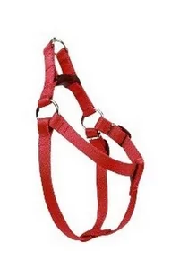 Chaba Szelki taśma regulowane nr 2 - obwód 50cm czerwone MS_2220 - Szelki dla psów - miniaturka - grafika 1