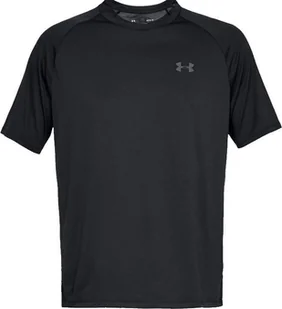 Under Armour Koszulka męska UA Tech SS Tee 2.0 czarna r. M 1326413001 - Koszulki męskie - miniaturka - grafika 1