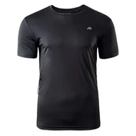 Koszulki męskie - Męska Koszulka z krótkim rękawem MARTES BISIC 99771-BLACK – Czarny - miniaturka - grafika 1
