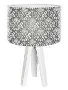 Lampy stojące - Macodesign Lampa biurkowa Anielski deseń mini-foto-188w, 60 W - miniaturka - grafika 1