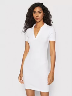 Sukienki - Brave Soul Sukienka codzienna LDRJ-149OBAN Biały Slim Fit - grafika 1