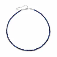 Naszyjniki - Choker na szyję z lapis lazuli - miniaturka - grafika 1