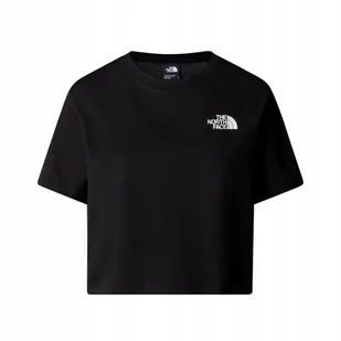 THE NORTH FACE KOSZULKA SIMPLE DOME CROPPED SLIM NF0A87U4JK3 r XS - Koszulki i topy damskie - miniaturka - grafika 1