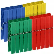 Inne artykuły do sprzątania - Neli Klamerki do bielizny spinacze prania KAT10300 + KAT10300 - miniaturka - grafika 1