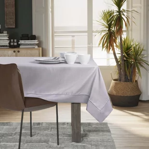 Obrus Empire Liliowy Gładki Klasyczny 110x110 AmeliaHome - TCLOTH/AH/EMPIRE/BRD/PPG/LILA/110X110 - Obrusy i serwetki - miniaturka - grafika 2