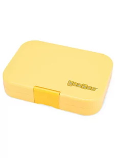 Średni prostokątny lunchbox Yumbox Panino - yoyo yellow / polar bear tray - Lunch boxy - miniaturka - grafika 2