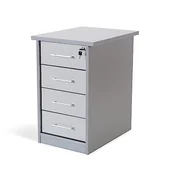 Komody dla dzieci - ecotonik 529963 – Roc Buck Store 4 szuflady szary 4005 AB02 - miniaturka - grafika 1