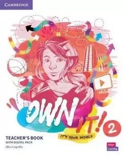Cambridge University Press Own it! 2 Teacher's Book with Digital Resource Pack Copello Alice - Pozostałe języki obce - miniaturka - grafika 2