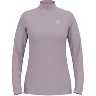 Bluzy sportowe damskie - Bluza techniczna damska ODLO Essential Light Mid Layer 1/2 zip - miniaturka - grafika 1
