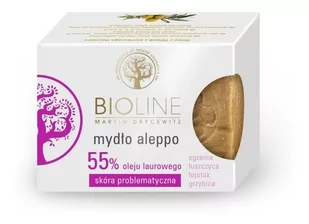 Bioline mydło Aleppo 55% oleju laurowego 200g - Mydła - miniaturka - grafika 1