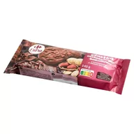 Ciastka - Carrefour Extra Ciastka czekoladowo-bakaliowe z nadzieniem o smaku brownie 145 g - miniaturka - grafika 1