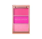 Róże do policzków - Makeup Revolution Icon Blush paleta różów Hot Pink Flag 9,8g - miniaturka - grafika 1