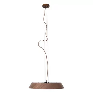 MAXLIGHT P0551 LAMPA WISZĄCA TAMAGO DARK WALNUT WOOD - Lampy sufitowe - miniaturka - grafika 1