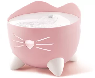 Catit PIXI poidełko/fontanna, różowa - Poidełko 2,5l Dostawa GRATIS! - Miski dla kotów - miniaturka - grafika 1