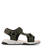 Buty dla chłopców - Action Boy Sandały AVO-7635-002 Zielony - miniaturka - grafika 1