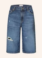 Spodenki damskie - Guess Jeans Szorty Jeansowe blau - miniaturka - grafika 1