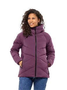Jack Wolfskin Kurtka puchowa "Marienplatz" w kolorze fioletowym - Kurtki damskie - miniaturka - grafika 1