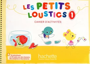 Hachette Livre Les Petits Loustics 1 zeszyt ćwiczeń +CD HACHETTE Hugues Denisot, Marianne Capouet, Brigitte Eubelen - Powieści - miniaturka - grafika 1