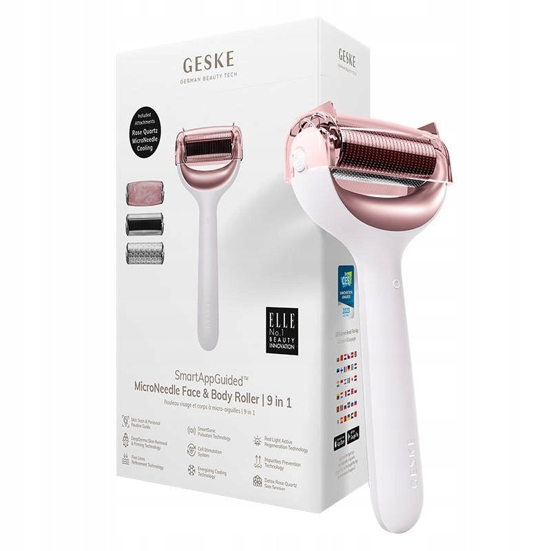 2X Masażer GESKE GK000042SL01 Biały