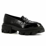 Mokasyny damskie - Mokasyny damskie na platformie CARINII - Carinii - miniaturka - grafika 1