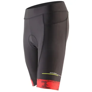 Damskie spodenki kolarskie Axon Aktiv D Rozmiar: XL / Kolor: czarny/czerwony - Spodnie sportowe damskie - miniaturka - grafika 1