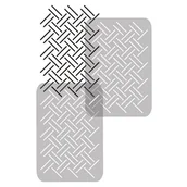 Szablony malarskie - Nakleo szablon malarski wielokrotny powtarzalny // BASKET WEAVE SZA-REP-073 - miniaturka - grafika 1