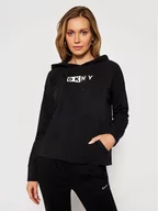 Bluzy damskie - DKNY Sport Bluza DP0T7713 Czarny Loose Fit - miniaturka - grafika 1