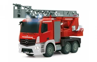 Jamara Fire Engine 1:20Mercedes Antos 2.4GHz - Zabawki zdalnie sterowane - miniaturka - grafika 1